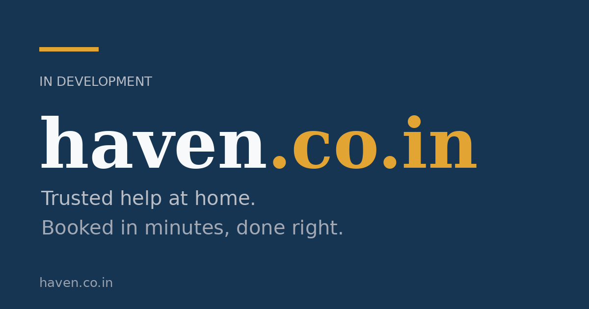 Link preview image for haven.co.in